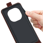 For Xiaomi Redmi Note 14 Pro 5G / Poco X7 5G Case with Card Slots Vertical Flip Leather Phone Cover