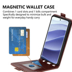 For Xiaomi Redmi Note 14 Pro 5G / Poco X7 5G Case with Card Slots Vertical Flip Leather Phone Cover