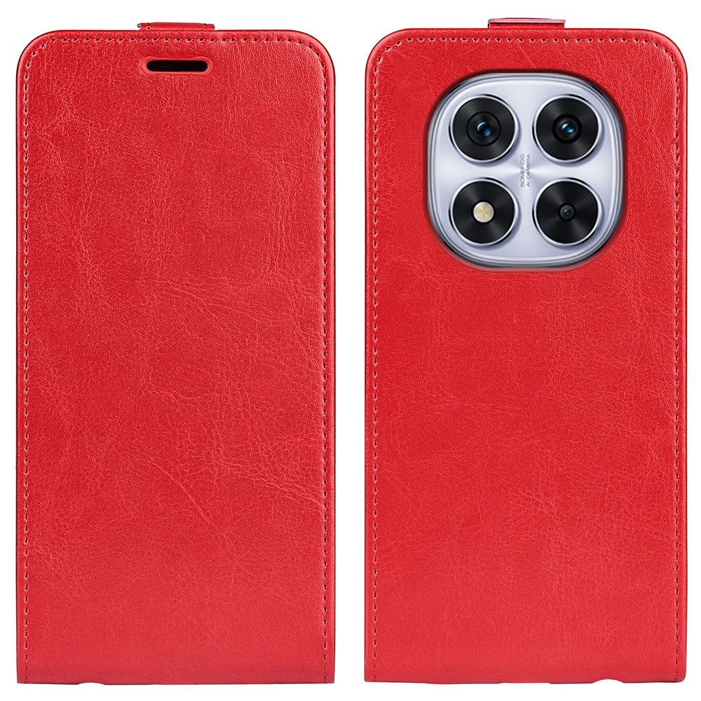 For Xiaomi Redmi Note 14 Pro 5G / Poco X7 5G Case with Card Slots Vertical Flip Leather Phone Cover