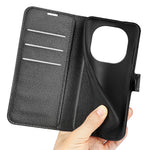 For Xiaomi Redmi Note 14 Pro 5G / Poco X7 5G Case Litchi Texture Shockproof Leather Wallet Phone Cover