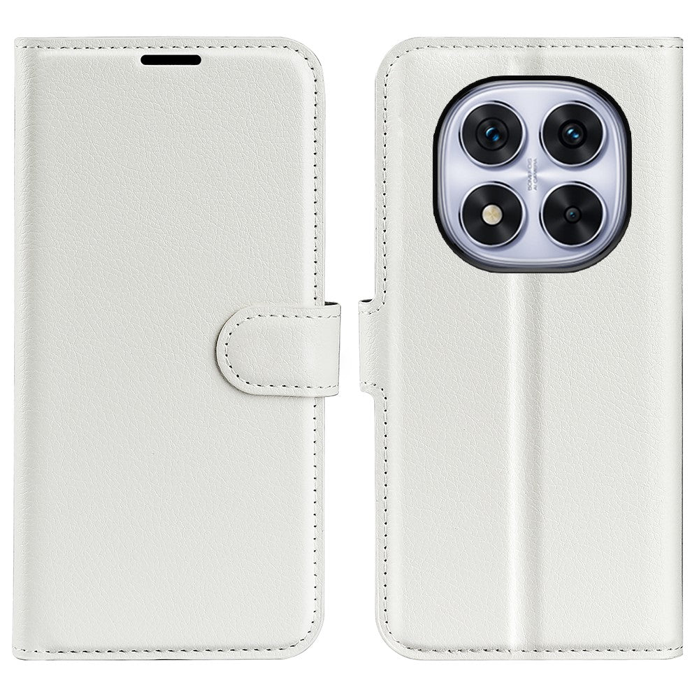 For Xiaomi Redmi Note 14 Pro 5G / Poco X7 5G Case Litchi Texture Shockproof Leather Wallet Phone Cover