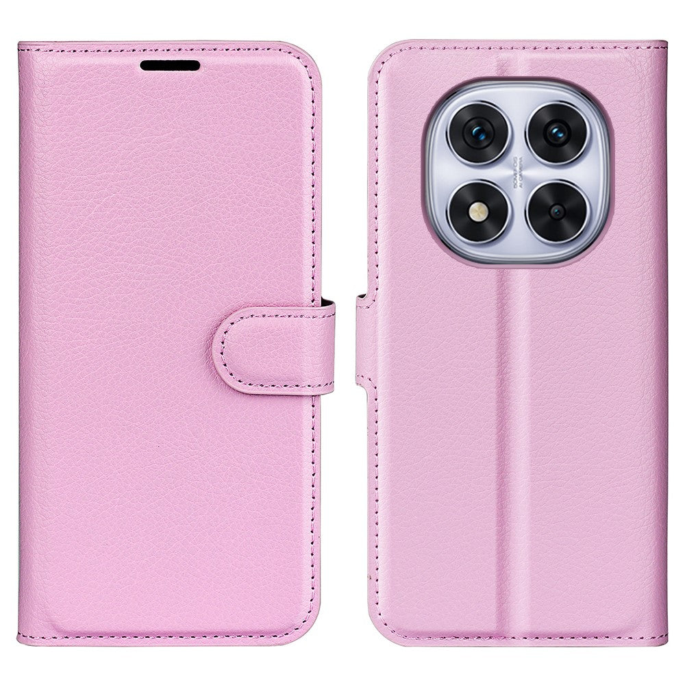 For Xiaomi Redmi Note 14 Pro 5G / Poco X7 5G Case Litchi Texture Shockproof Leather Wallet Phone Cover