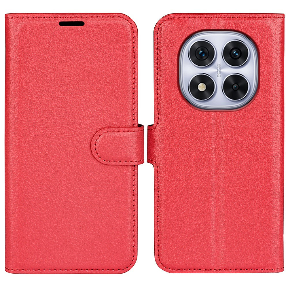 For Xiaomi Redmi Note 14 Pro 5G / Poco X7 5G Case Litchi Texture Shockproof Leather Wallet Phone Cover