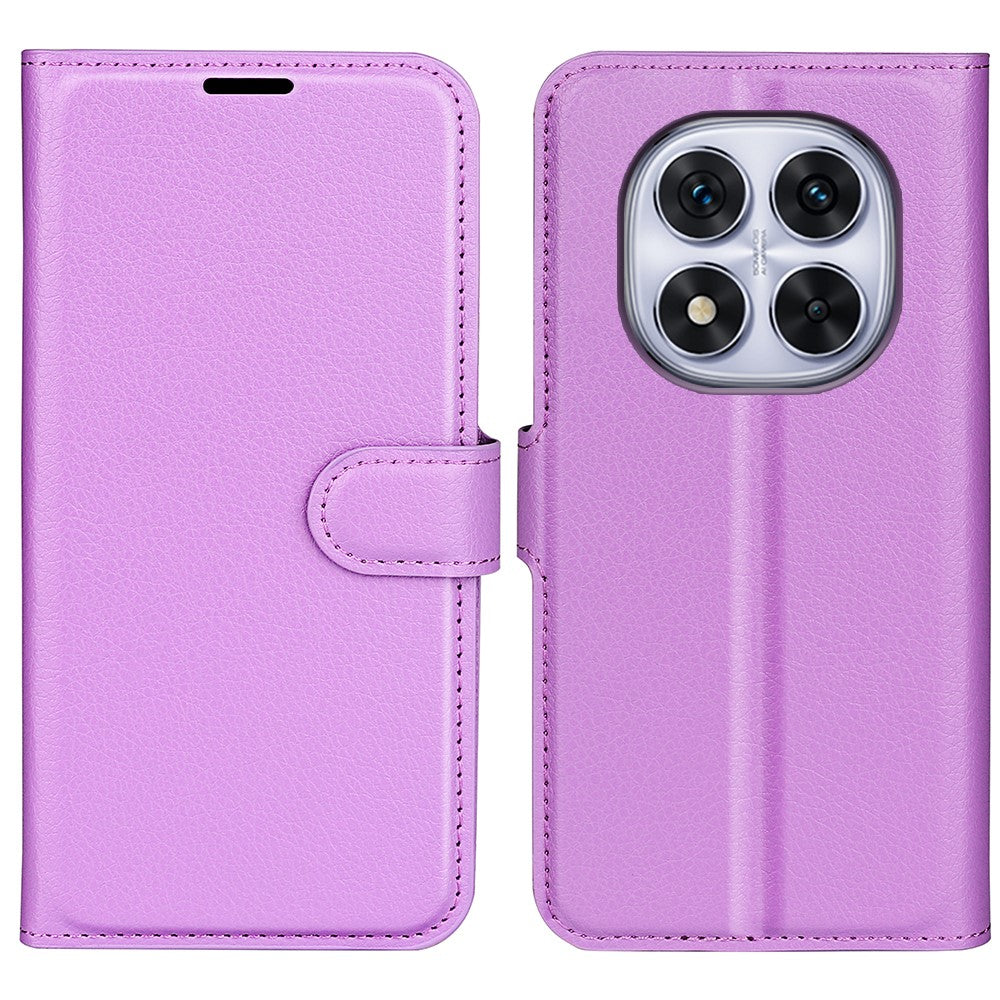 For Xiaomi Redmi Note 14 Pro 5G / Poco X7 5G Case Litchi Texture Shockproof Leather Wallet Phone Cover