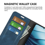 For Xiaomi Redmi Note 14 5G Case Skin-Touch Leather Wallet Phone Cover