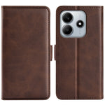 For Xiaomi Redmi Note 14 5G Stand Case Calf Texture Leather Wallet Phone Cover