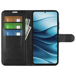 For Xiaomi Redmi Note 14 5G Case Litchi Texture Shockproof Leather Wallet Phone Cover