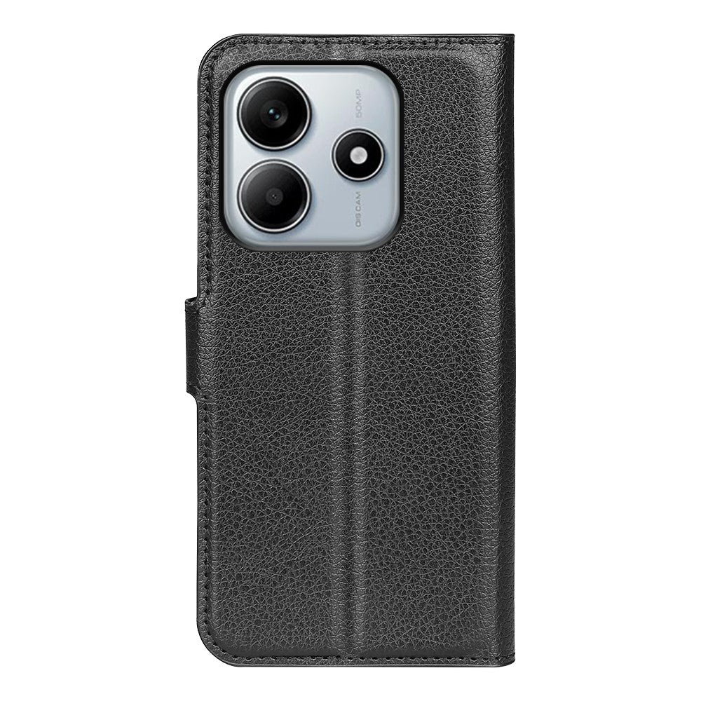 For Xiaomi Redmi Note 14 5G Case Litchi Texture Shockproof Leather Wallet Phone Cover