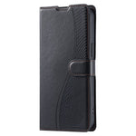 Til Samsung Galaxy A54 5G cover med prikker præget PU læder flip telefoncover med kortplads, rem