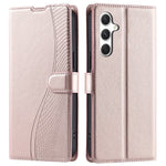 Til Samsung Galaxy S24 FE Etui Prikker Præget PU Læder Flip Telefon Cover med Kortlomme, Rem
