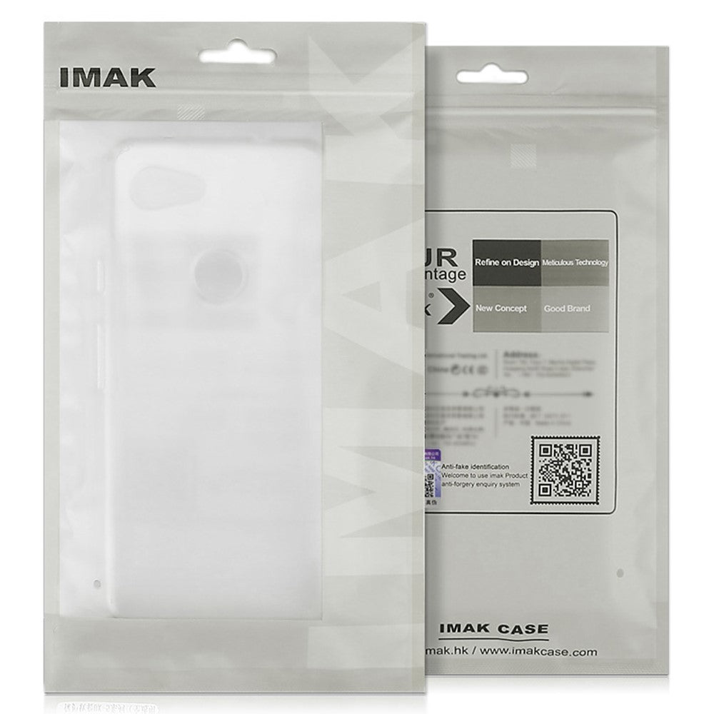 IMAK UX-4 Series for Honor X60 5G Case Straight Frame Four Corner Shockproof Clear TPU Cover
