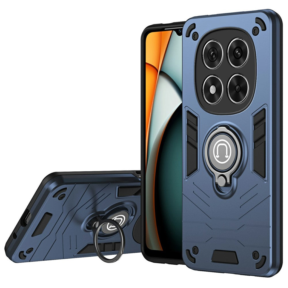 Xiaomi Redmi Note 14 Pro 5G / Poco X7 5G-skal Slide Camshield Kickstand PC+TPU-mobilskal