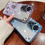 KADEM För Huawei Nova 13 Skal Blomma TPU Flexibelt Gradient mobilskal