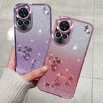KADEM För Huawei Nova 13 Skal Blomma TPU Flexibelt Gradient mobilskal