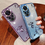 KADEM För Huawei Nova 13 Skal Blomma TPU Flexibelt Gradient mobilskal