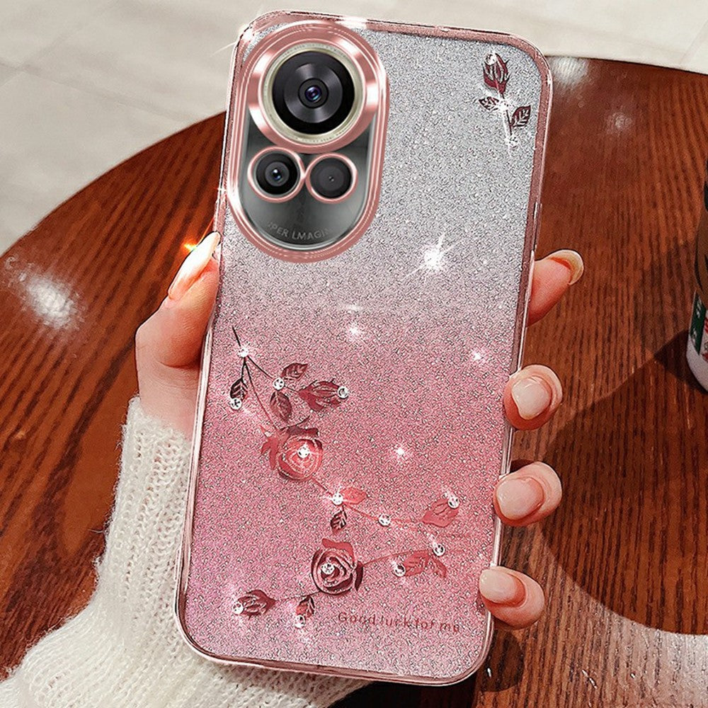 KADEM För Huawei Nova 13 Skal Blomma TPU Flexibelt Gradient mobilskal