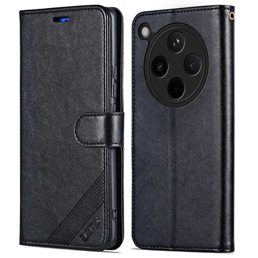 AZNS For Oppo Find X8 5G Case Anti-Scratch PU Leather Stand Wallet Phone Cover