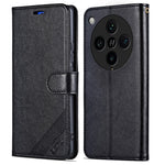 AZNS For Oppo Find X8 Pro 5G Case Anti-Scratch PU Leather Stand Wallet Phone Cover