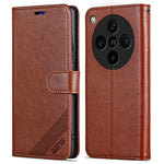 AZNS For Oppo Find X8 Pro 5G Case Anti-Scratch PU Leather Stand Wallet Phone Cover