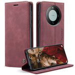 CASEME For Huawei Mate 60 Pro+ / Huawei Mate 60 Pro Case  013 Series Card Holder Stand Leather Phone Cover