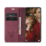 CASEME For Huawei Mate 60 Pro+ / Huawei Mate 60 Pro Case  013 Series Card Holder Stand Leather Phone Cover