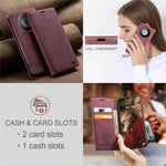 CASEME For Huawei Mate 60 Pro+ / Huawei Mate 60 Pro Case  013 Series Card Holder Stand Leather Phone Cover