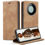 CASEME For Huawei Mate 60 Pro+ / Huawei Mate 60 Pro Case  013 Series Card Holder Stand Leather Phone Cover