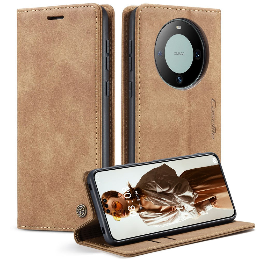 CASEME For Huawei Mate 60 Pro+ / Huawei Mate 60 Pro Case  013 Series Card Holder Stand Leather Phone Cover
