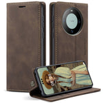 CASEME For Huawei Mate 60 Pro+ / Huawei Mate 60 Pro Case  013 Series Card Holder Stand Leather Phone Cover