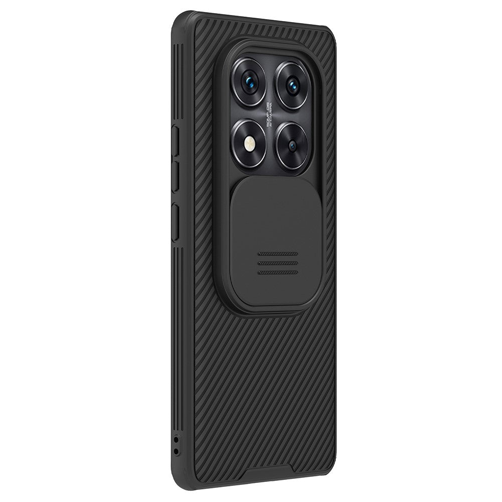 NILLKIN Camshield Pro Series för Xiaomi Redmi Note 14 Pro 5G / Poco X7 5G-skal PC+TPU Skjutbart Kameralock mobilskydd