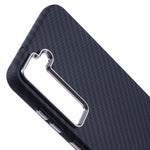 For Samsung Galaxy S23 Case Magnetic Case Carbon Fiber Texture Water-Transfer PC Phone Cover