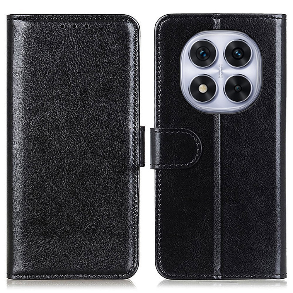For Xiaomi Redmi Note 14 Pro 5G / Poco X7 5G Case Crazy Horse Texture PU Leather Phone Stand Cover