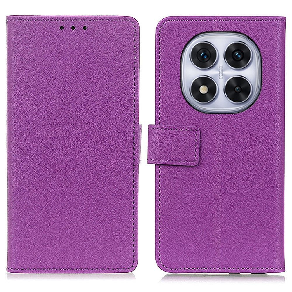 Xiaomi Redmi Note 14 Pro+ 5G / Note 14 Pro 5G / Poco X7 5G-skal i PU-läder, stativ, plånboksfodral