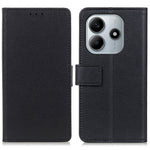 For Xiaomi Redmi Note 14 4G (163.25mm) Case PU Leather Stand Wallet Phone Cover