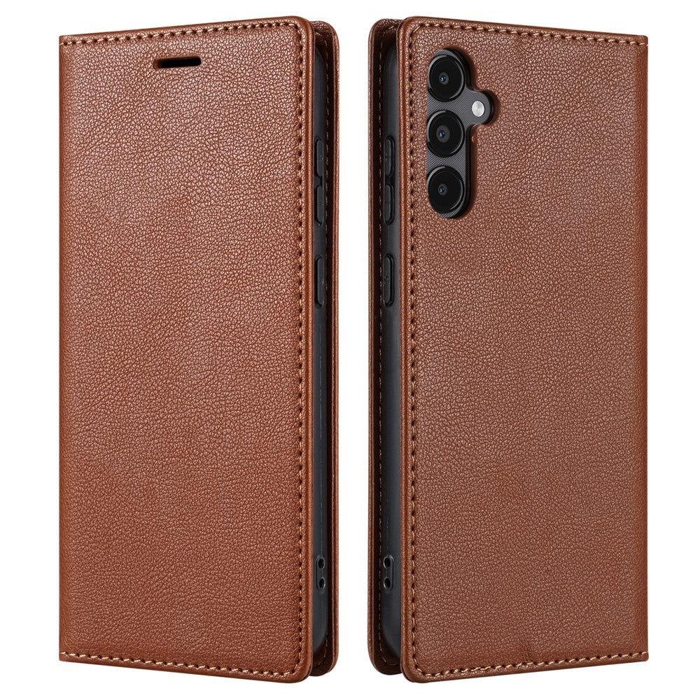 Til Samsung Galaxy S25+ Pung Etui Magnetisk Lukning PU Læder Telefoncover