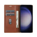 Til Samsung Galaxy S25+ Pung Etui Magnetisk Lukning PU Læder Telefoncover