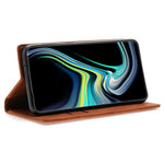 For Samsung Galaxy S25 Ultra Wallet Case Magnetic Closing Leather Phone Cover