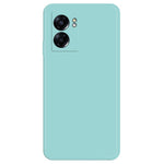 For Oppo A57 (2022) 5G / A77 5G Bump Proof Rubberized TPU Phone Case with Microfiber Lining Straight Edge Cell Phone Back Cover