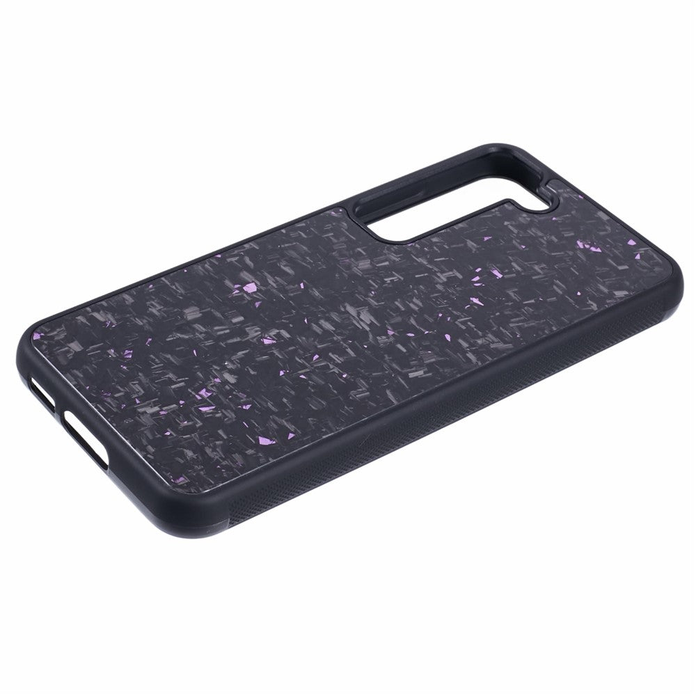 Samsung Galaxy S23 Magnetiskt skal Smidd textur Aramidfiber+TPU Halkfri Mobilskal