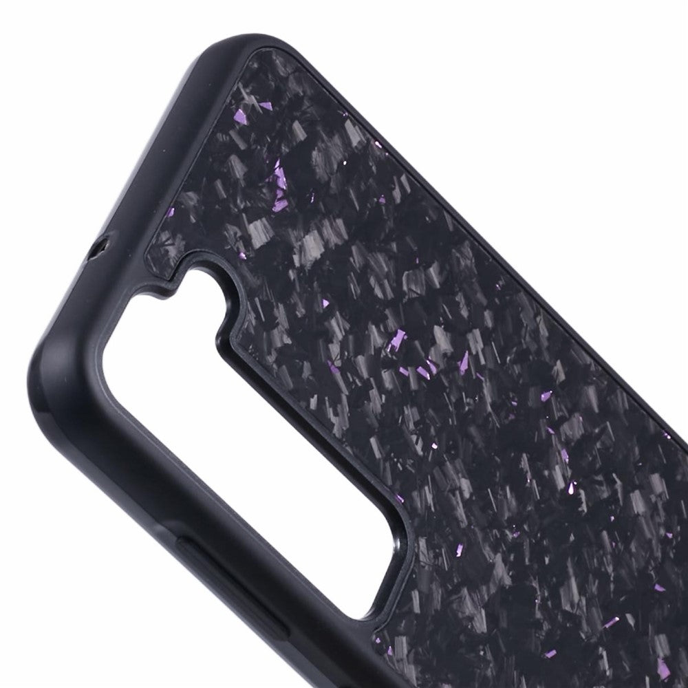Samsung Galaxy S23 Magnetiskt skal Smidd textur Aramidfiber+TPU Halkfri Mobilskal