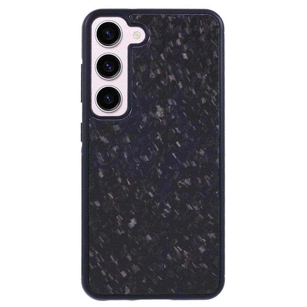 Samsung Galaxy S23 Magnetiskt skal Smidd textur Aramidfiber+TPU Halkfri Mobilskal