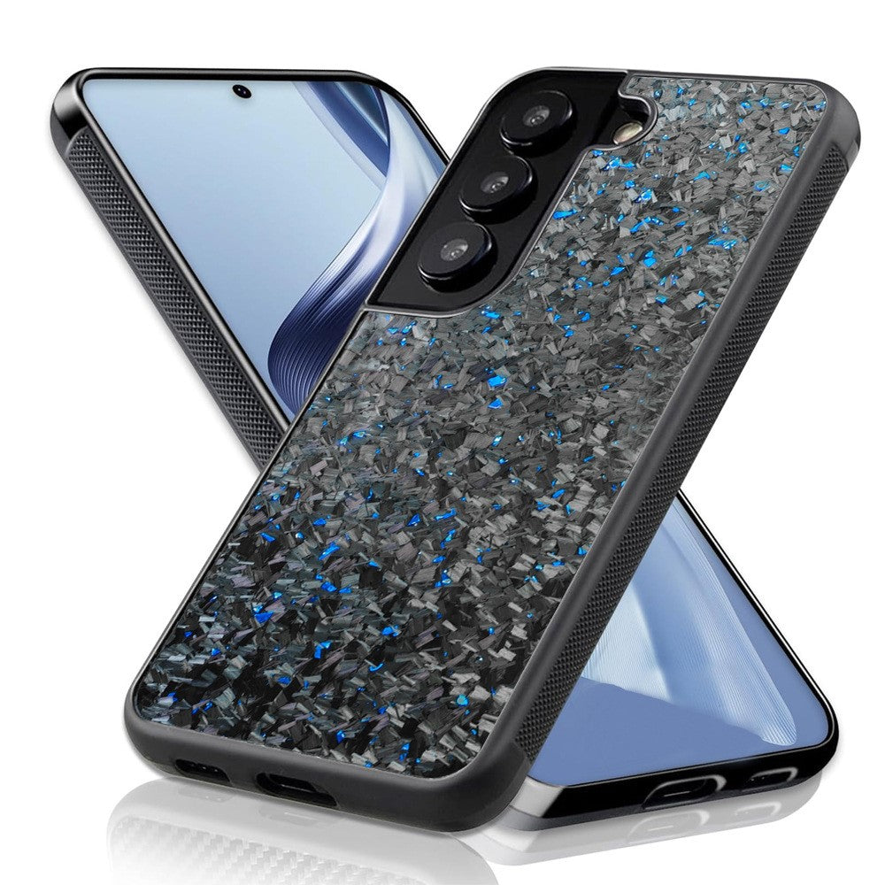 Samsung Galaxy S23 Magnetiskt skal Smidd textur Aramidfiber+TPU Halkfri Mobilskal