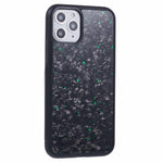 For iPhone 11 Pro Magnetic Case Forged Texture Aramid Fiber+TPU Anti-Slip Phone Cover