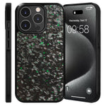 Til iPhone 14 Pro Magnetisk Etui Smedet Tekstur Aramidfiber+TPU Anti-Skrid Telefoncover