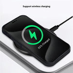 For iPhone 12 / 12 Pro Magnetic Case Forged Texture Aramid Fiber+TPU Anti-Slip Phone Cover