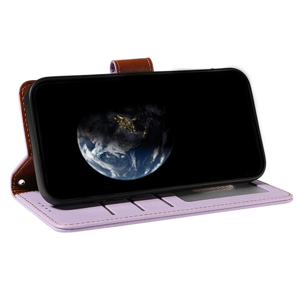 For Samsung Galaxy A16 4G / 5G Case RFID Blocking PU Leather Wallet Flip Phone Cover with Wrist Strap