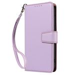For Samsung Galaxy A16 4G / 5G Case RFID Blocking PU Leather Wallet Flip Phone Cover with Wrist Strap