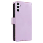 For Samsung Galaxy A16 4G / 5G Case RFID Blocking PU Leather Wallet Flip Phone Cover with Wrist Strap