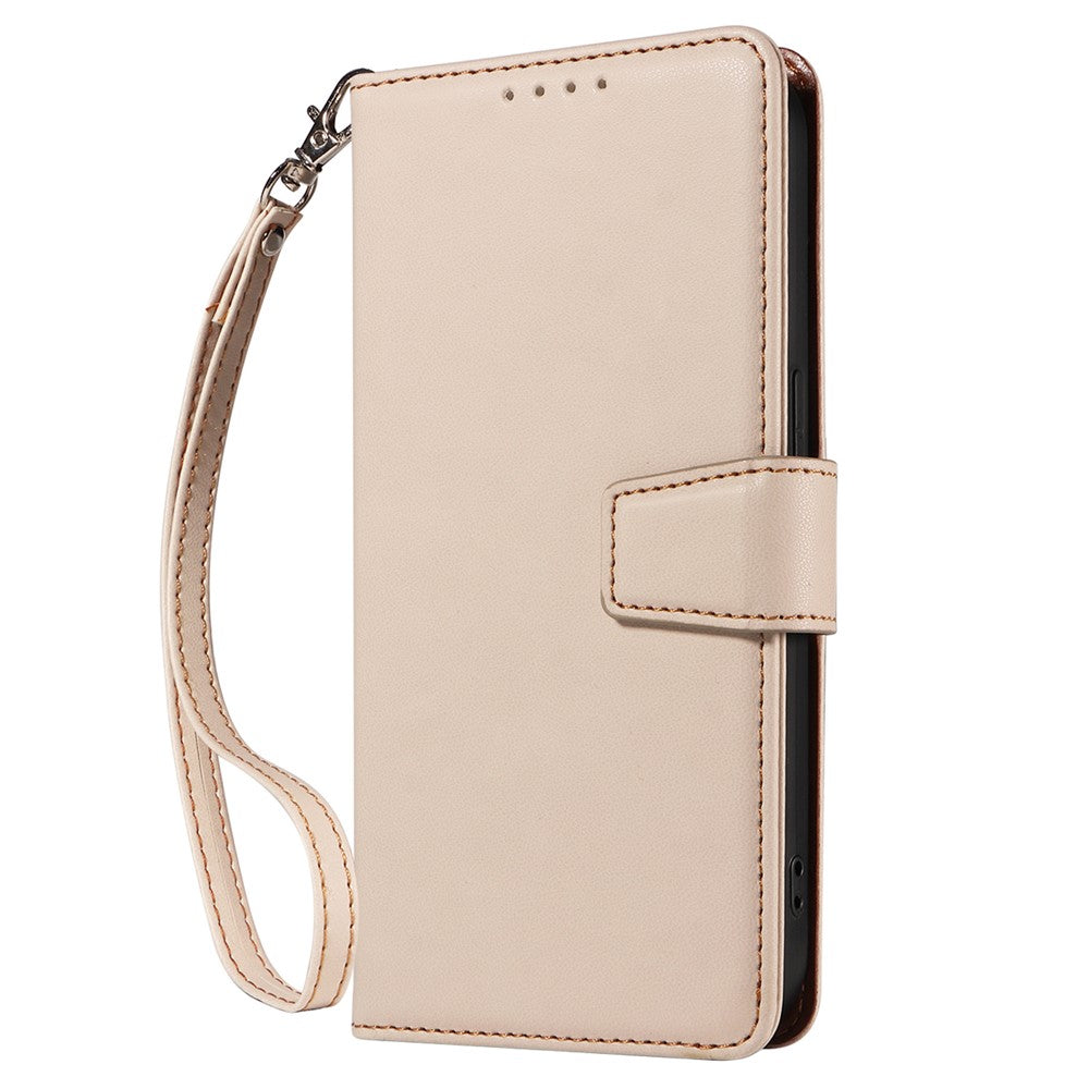 For Samsung Galaxy S24+ Case RFID Blocking PU Leather Wallet Flip Phone Cover with Wrist Strap