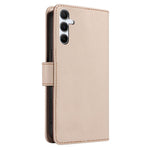 For Samsung Galaxy S24+ Case RFID Blocking PU Leather Wallet Flip Phone Cover with Wrist Strap